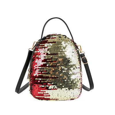 Sequins Turtle Style Backpack